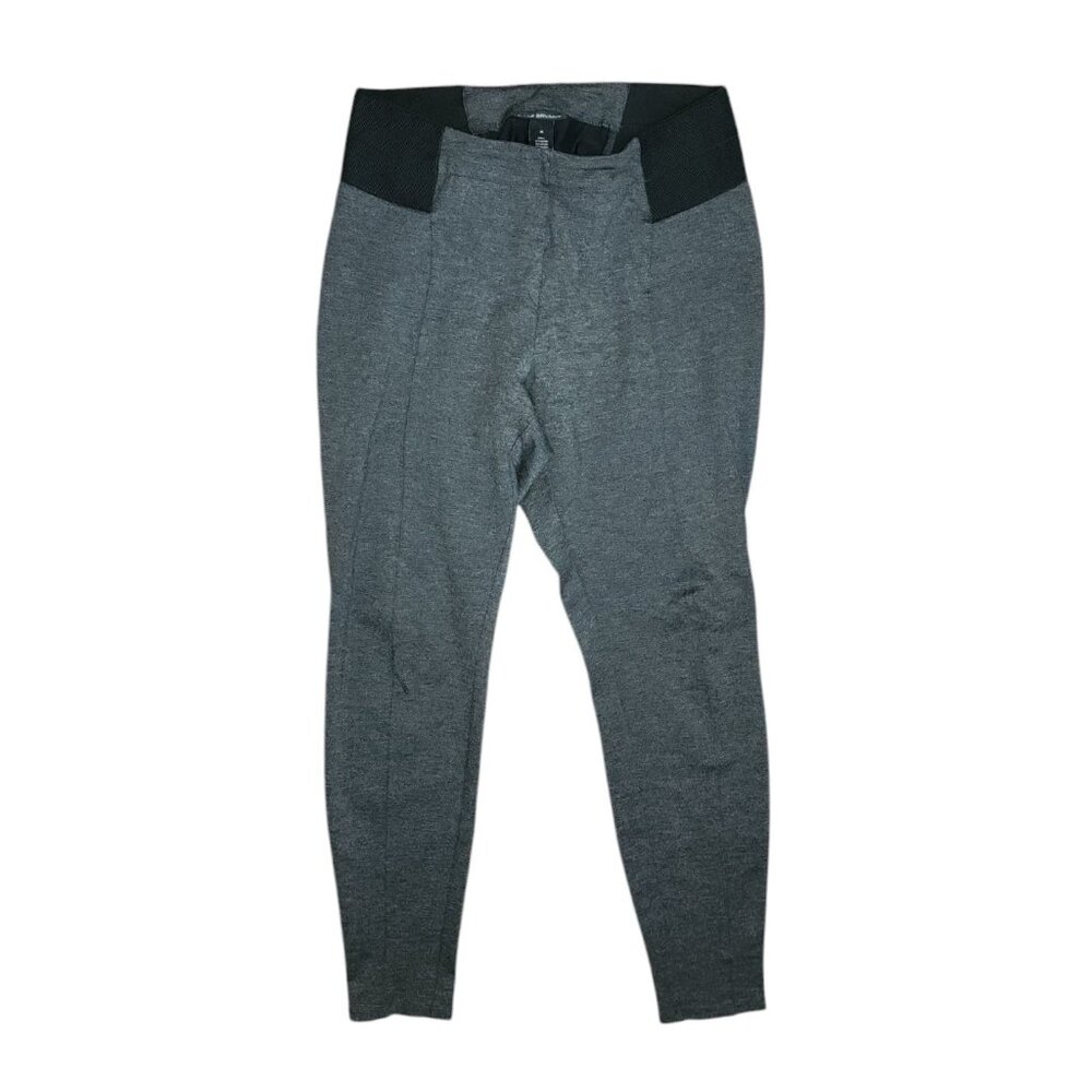 Lane Bryant Pants Womens Size 14 Solid All Grey Gray Pull‎ On Comfort Stretch